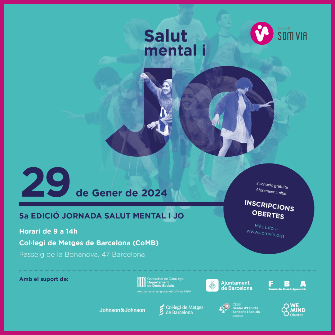 ARRIBA LA 5À EDICIÓ DE LA JORNADA SALUT MENTAL I JO!